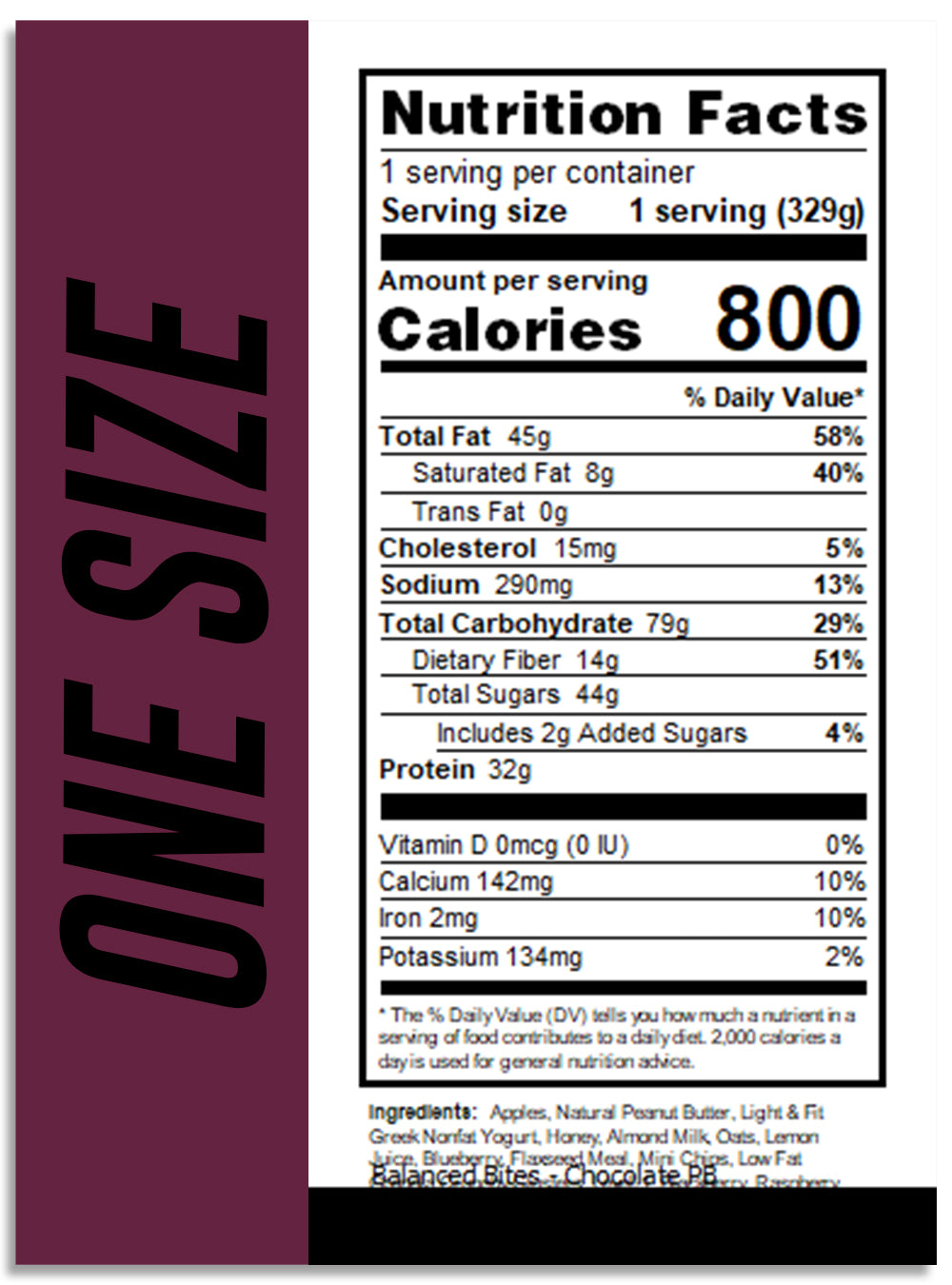 Cocoa PB Balanced Bites