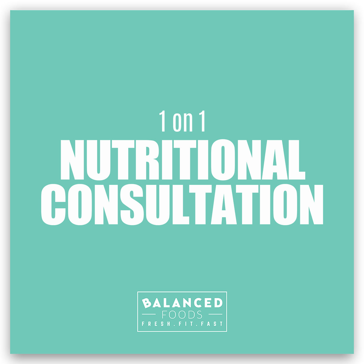 Nutritional Consultation
